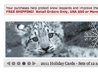 Snow Leopard Trust Store Update